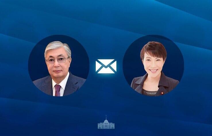 President Tokayev Congratulates Prime Minister Sanae Takaichi