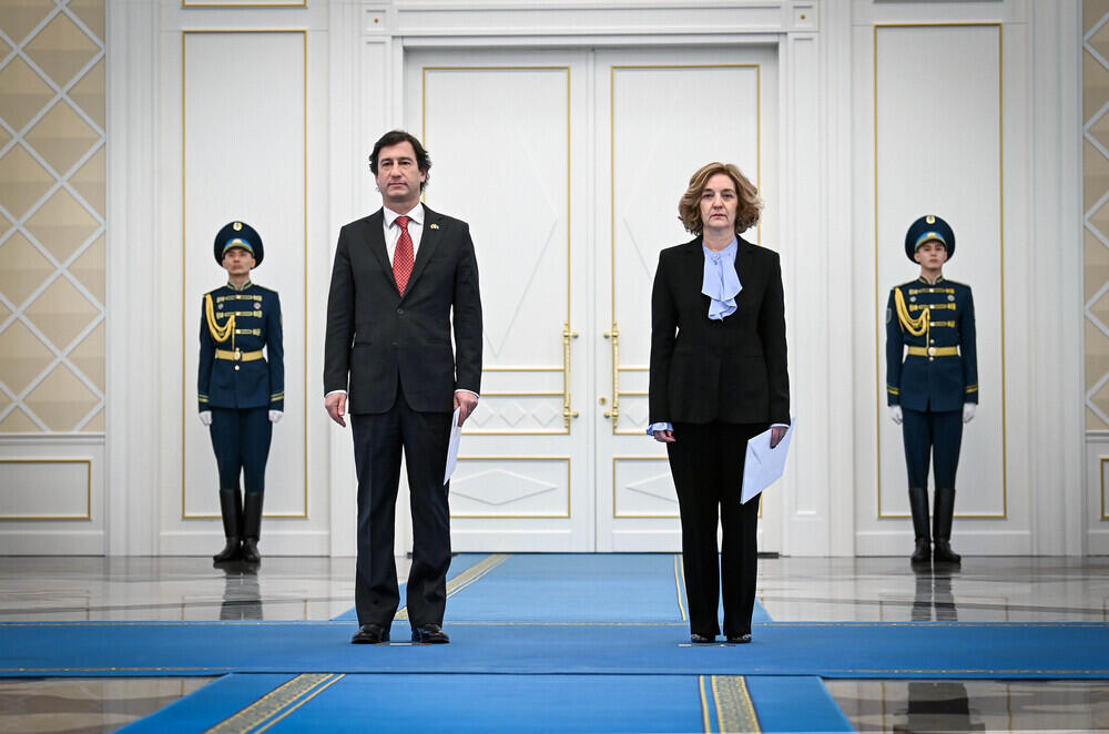 Tokayev Receives Letters of Credence from Ambassadors of Greece and Portugal