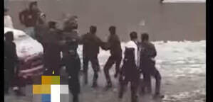 Дорожный конфликт перерос в массовую драку в Шымкенте