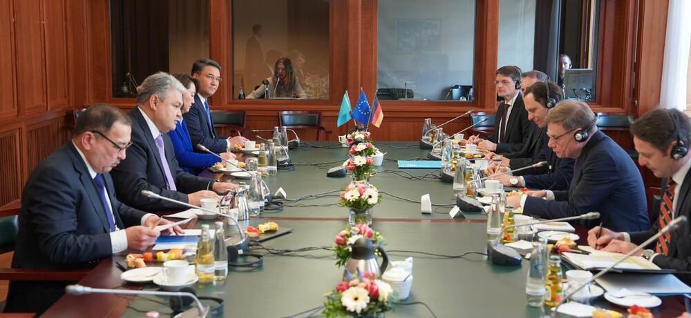 Foreign Ministers of Kazakhstan and Germany Hold Meeting in Berlin