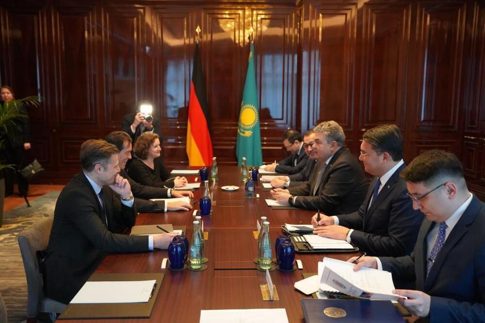 Kazakh Foreign Minister Holds a Series of Bilateral Meetings During Visit to Germany