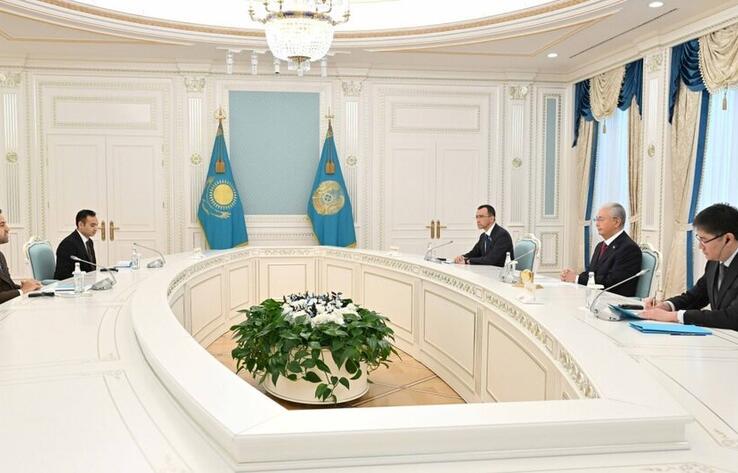 Tokayev Holds Meeting with Secretary General of the Muslim Council of Elders and the Zayed Award for Human Fraternity Mohamed Abdelsalam
