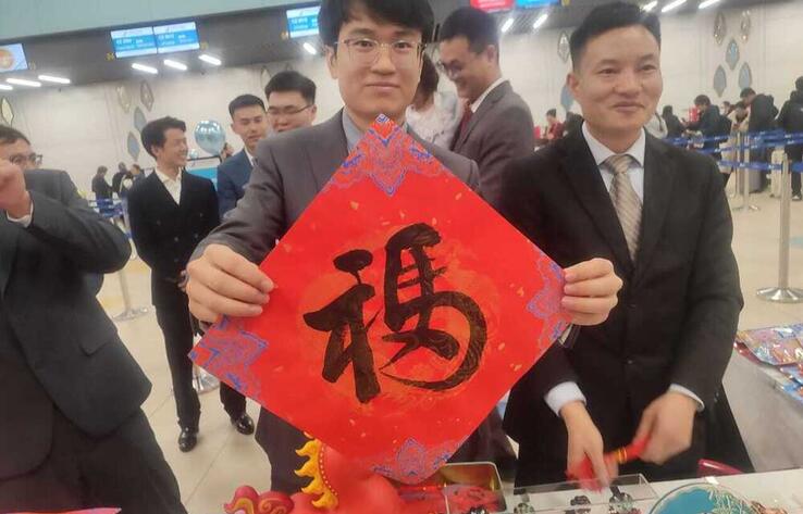 ​В международном аэропорту Алматы отметили наступление китайского Нового года