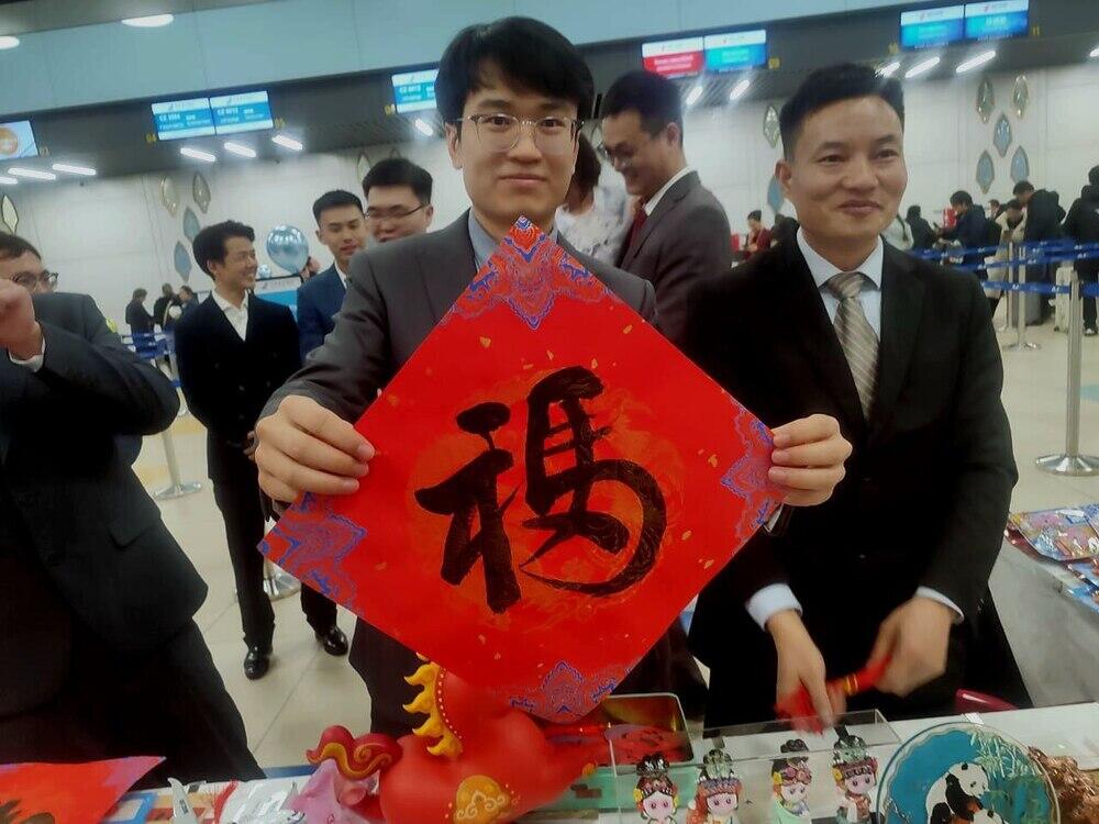 Chinese New Year Celebrations at Almaty Airport. Images | Kazakhstan Today