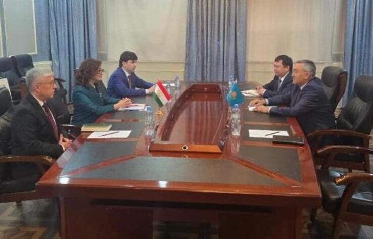 Қазақстан мен Тәжікстан күн тәртібіндегі өзекті мәселелерді талқылады