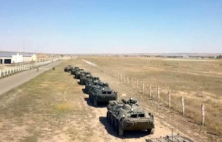 Плановая проверка: Минобороны предупредило о передвижении военной техники в Алматы, Конаеве и Талдыкоргане
