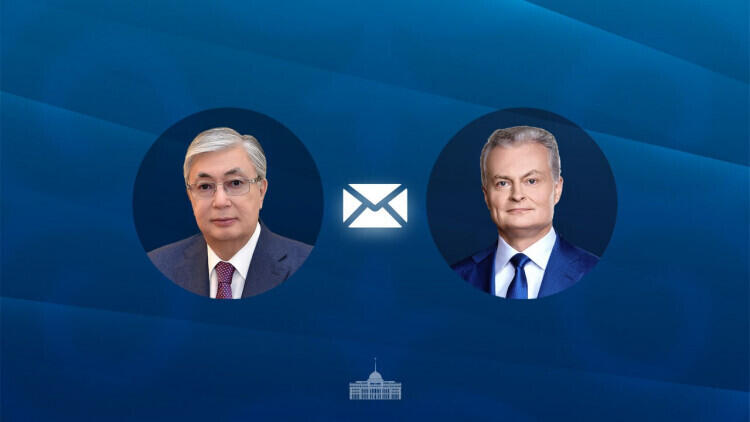 President Tokayev Sends Congratulatory Telegram to the President of Lithuania