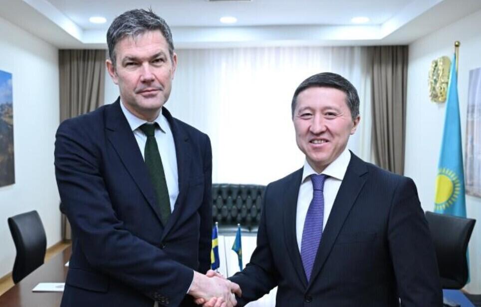 Қазақстан мен Швеция саяси консультациялардың бесінші раундын өткізді