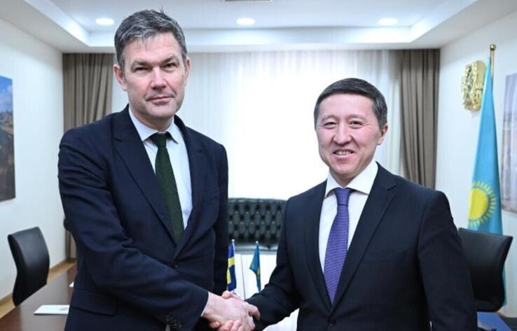 Қазақстан мен Швеция саяси консультациялардың бесінші раундын өткізді