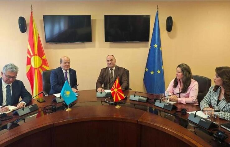 Қазақстанның жаңа Конституциясының жобасы Солтүстік Македония Парламентінде таныстырылды