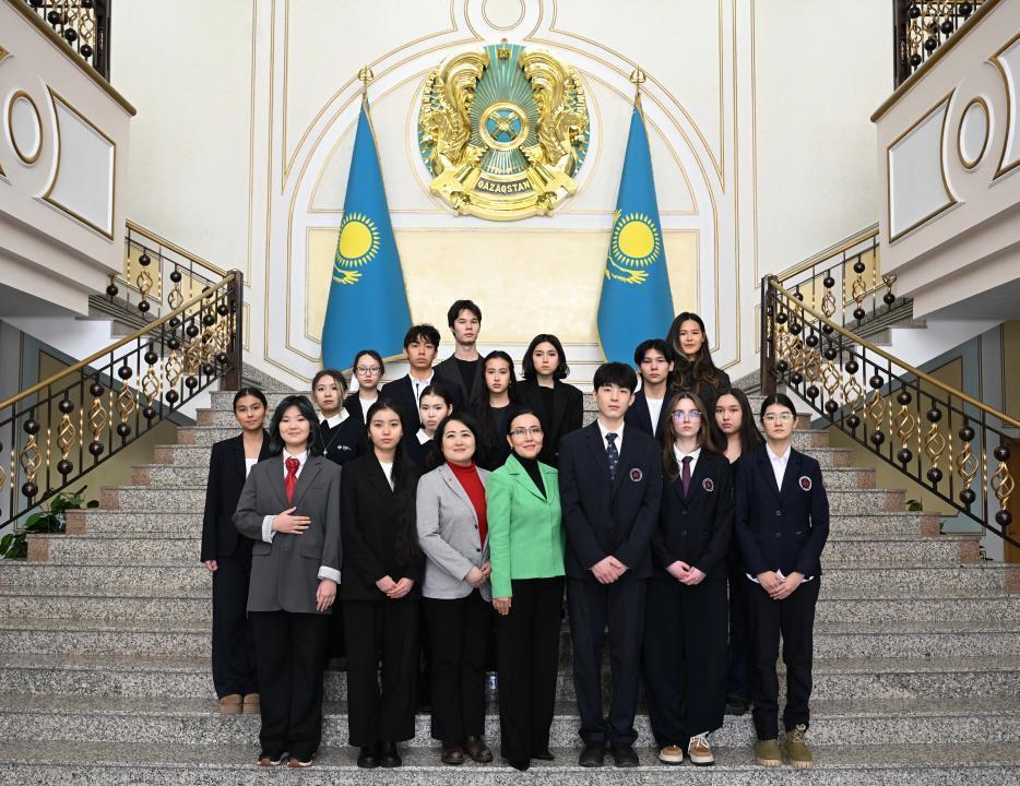 Students of the Capital's School Visited the Ministry of Foreign Affairs of the Republic of Kazakhstan