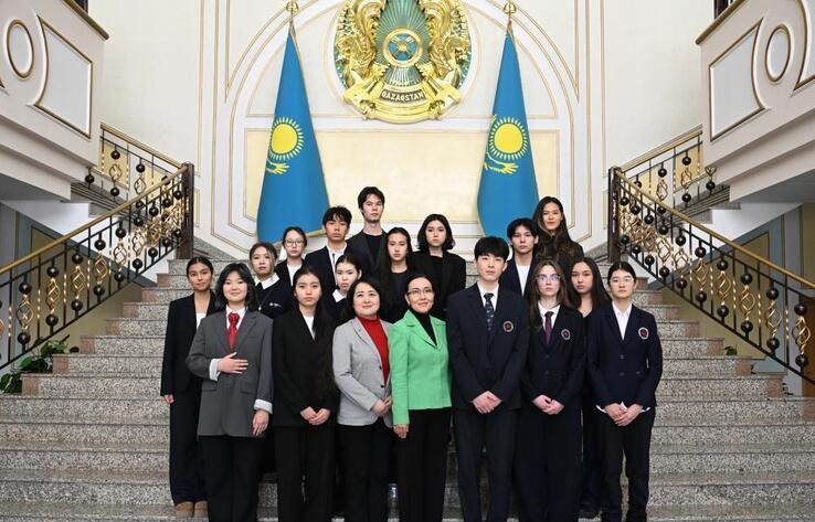 Students of the Capital's School Visited the Ministry of Foreign Affairs of the Republic of Kazakhstan
