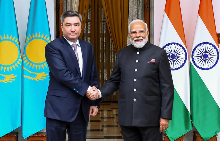 Bektenov Holds Talks with Indian Prime Minister Narendra Modi and Participates in India AI Impact Summit 2026
