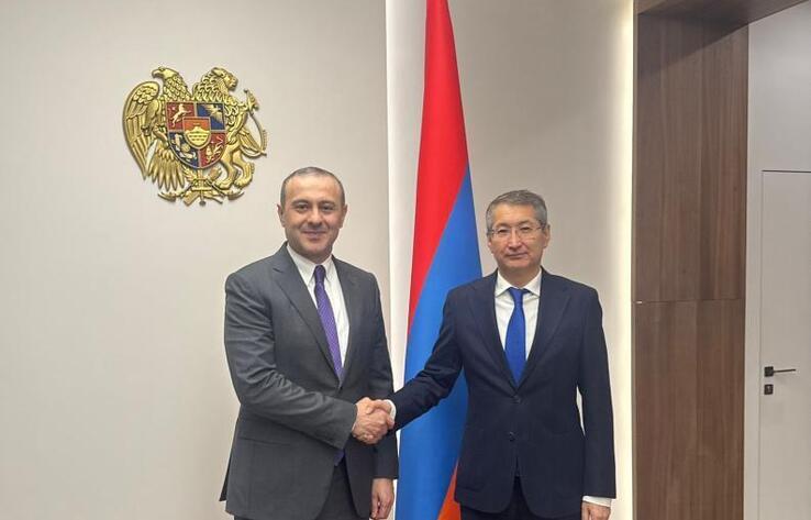 Kazakhstan and Armenia Discuss Prospects for Strategic Partnership and International Cooperation