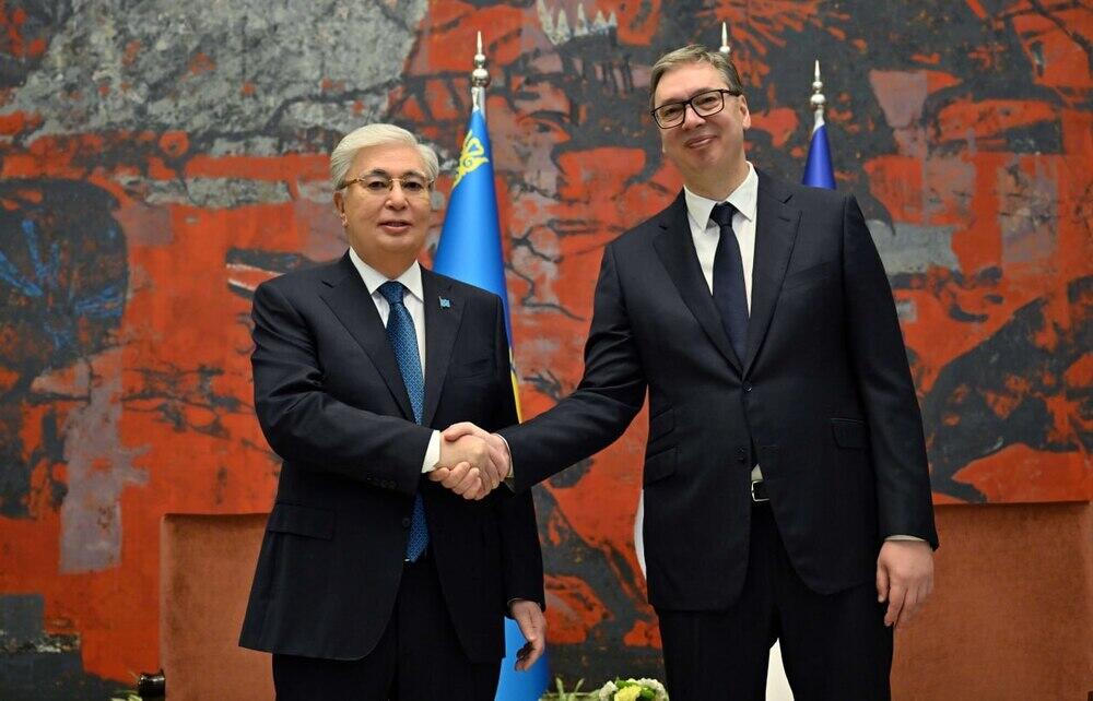 Президенты Казахстана и Сербии проведут переговоры