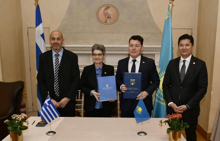 Kazakhstan and Greece Strengthen Academic Ties
