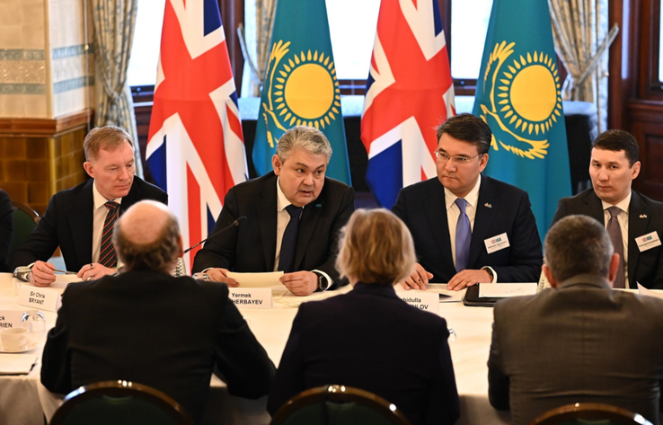 Kazakh Foreign Minister Meets with the British Business Community