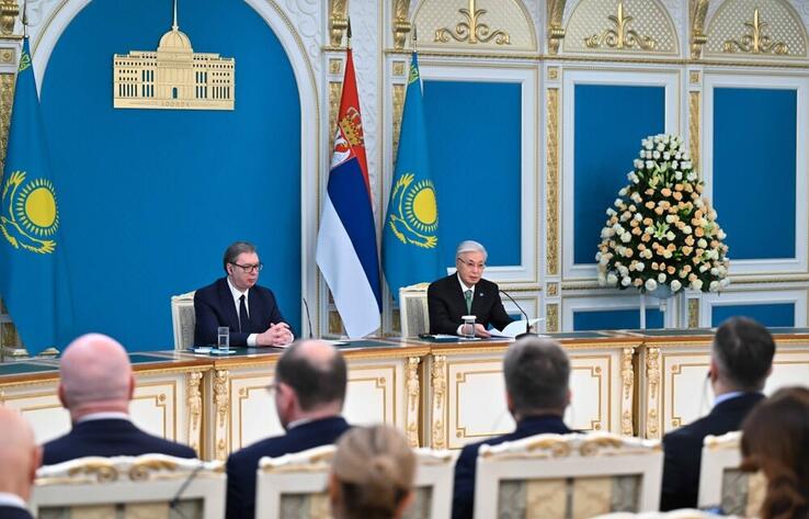 Kazakhstan ready to create favorable conditions for Serbian entrepreneurs - Tokayev
