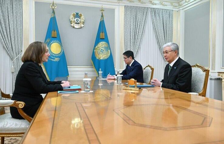 Kassym-Jomart Tokayev Receives U.S. Ambassador Julie Stufft