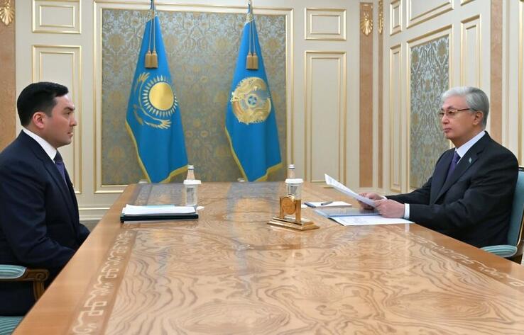 Мемлекет басшысы энергетика министрі Ерлан Ақкенженовті қабылдады