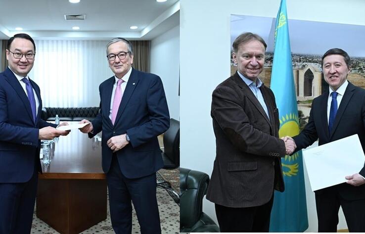 МИД: Новые послы приступают к работе в Казахстане