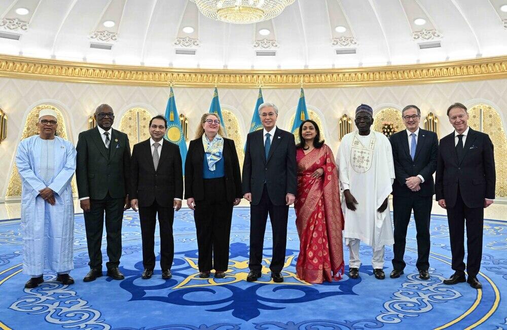 Tokayev Receives Credentials from Eight Newly Appointed Ambassadors