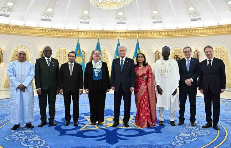 Tokayev Receives Credentials from Eight Newly Appointed Ambassadors
