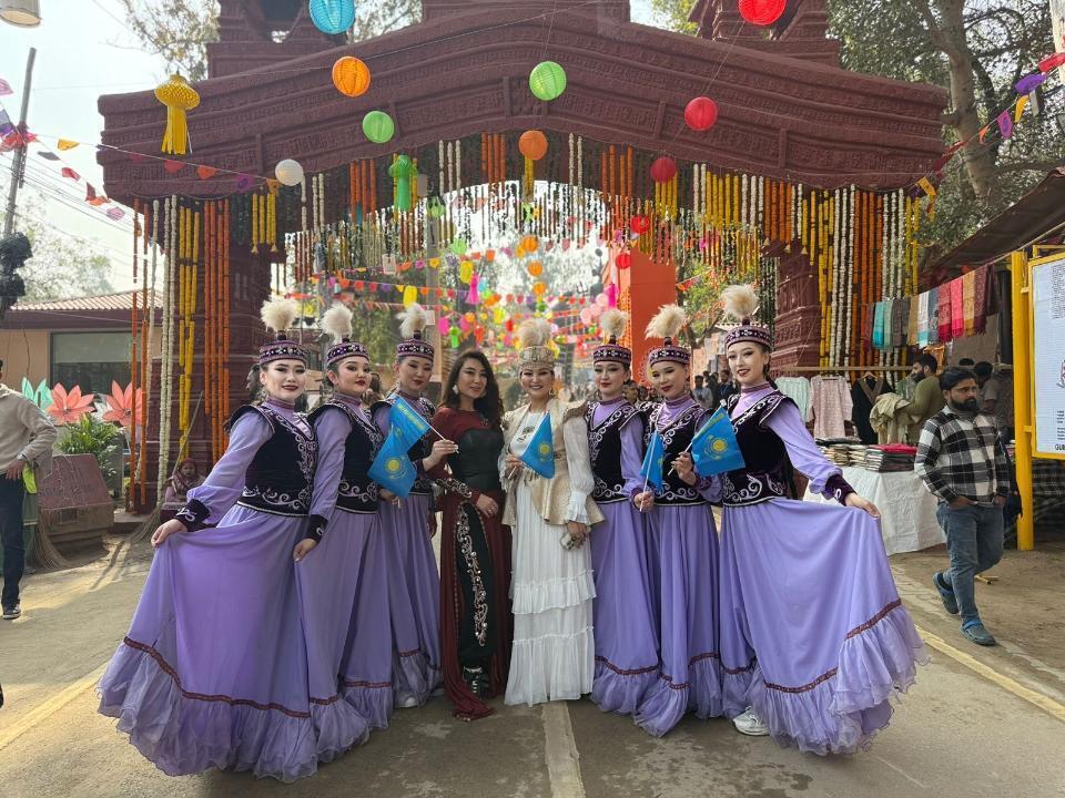 Қазақ мәдениеті Үндістанда халықаралық фестивальде таныстырылды