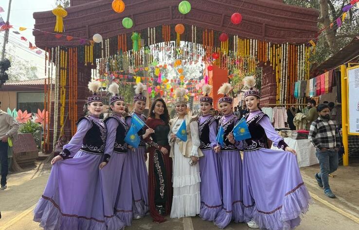 Қазақ мәдениеті Үндістанда халықаралық фестивальде таныстырылды