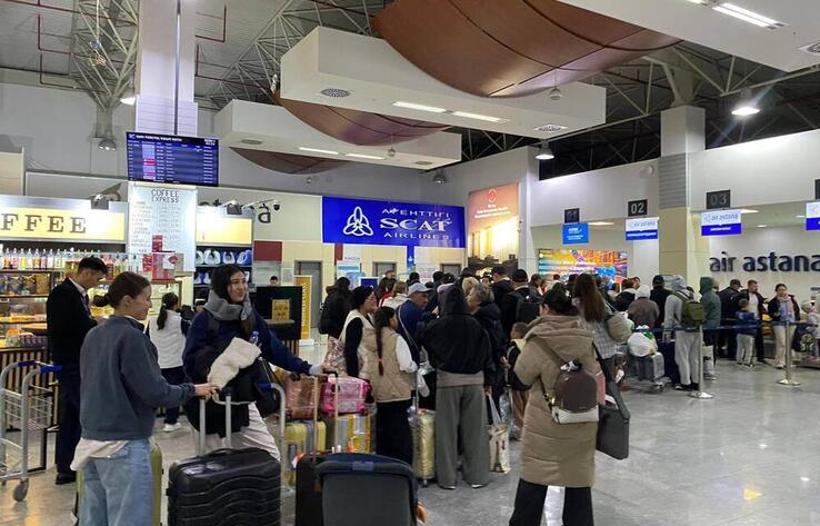 Очередная группа казахстанцев вернулась с Ближнего Востока на родину