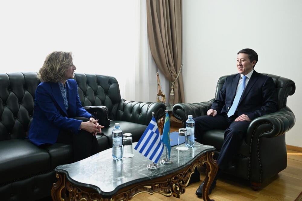 Kazakhstan and Greece Aligned Positions on Key Areas of Cooperation