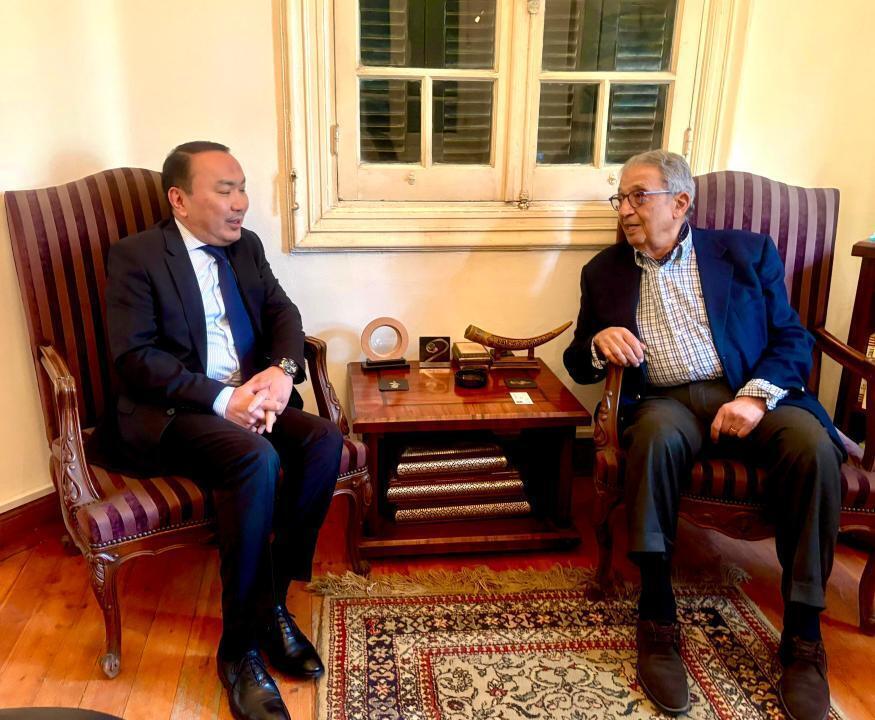 The Situation in the Middle East and Kazakhstan’s Constitutional Modernization Discussed in Cairo