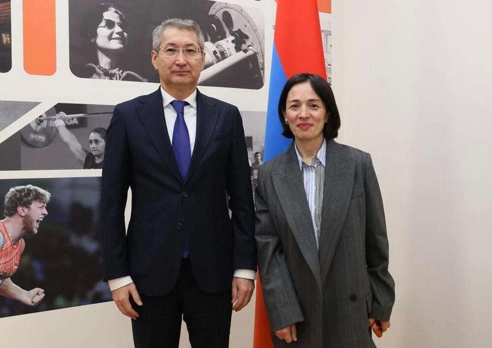 Expansion of Kazakh-Armenian Humanitarian Partnership Discussed in Yerevan