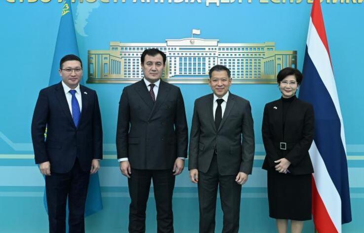 Astana and Bangkok Discuss a New Phase of Cooperation during the First Round of Political Consultations