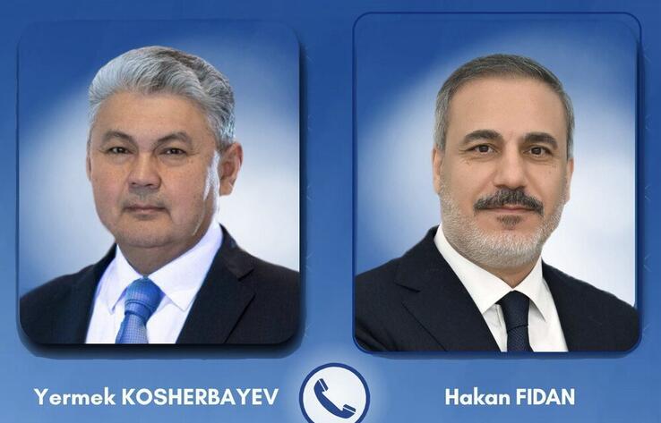 Foreign Ministers of Kazakhstan and Türkiye Discuss Regional Situation