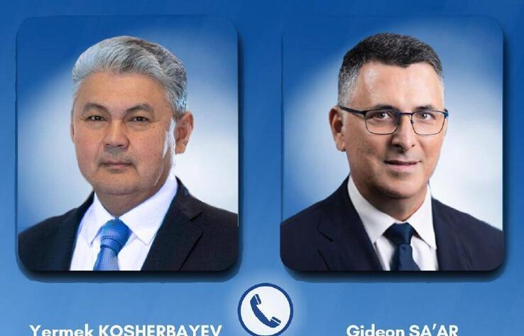 Yermek Kosherbayev held a telephone conversation with the MFA of Israel.