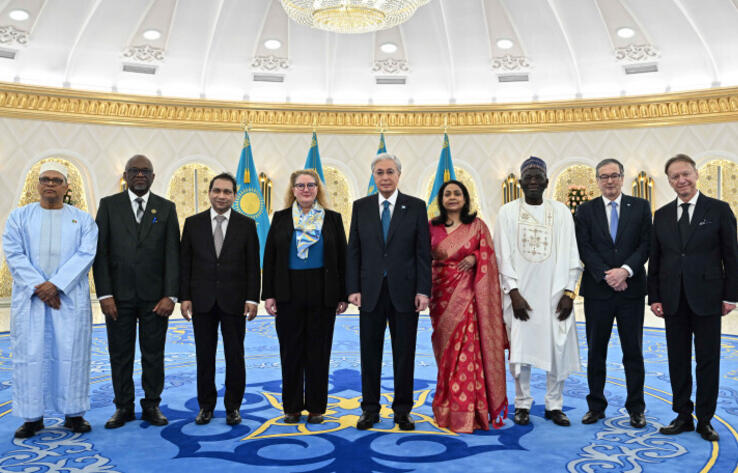 Қасым-Жомарт Тоқаев бірқатар мемлекеттің елшілерінен сенім грамоталарын қабылдады