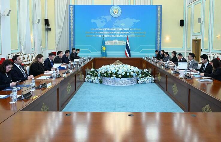 Саяси консультациялардың алғашқы раунды аясында Астана мен Бангкок ынтымақтастықтың жаңа кезеңін талқылады