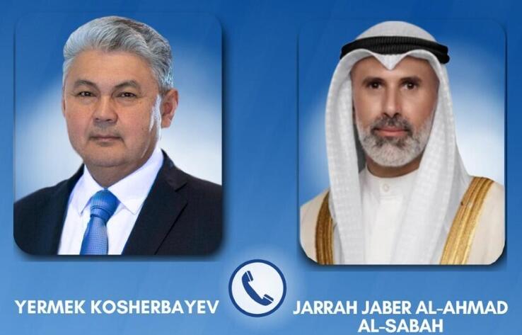 Қазақстан мен Кувейт cыртқы істер министрлері Таяу Шығыстағы ахуалды талқылады