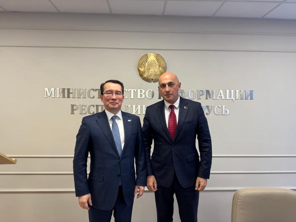 Минскіде Қазақстандағы конституциялық реформалар және ақпараттық саладағы екіжақты ынтымақтастықты кеңейту талқыланды