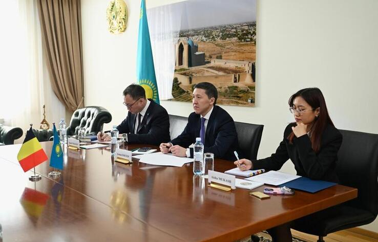 Kazakhstan and Belgium hold 6th Round of Political Consultations in Astana