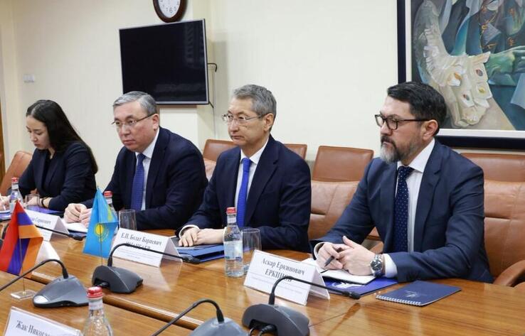 Mutual Interest in Intensifying Kazakh-Armenian Economic Cooperation was Confirmed In Yerevan