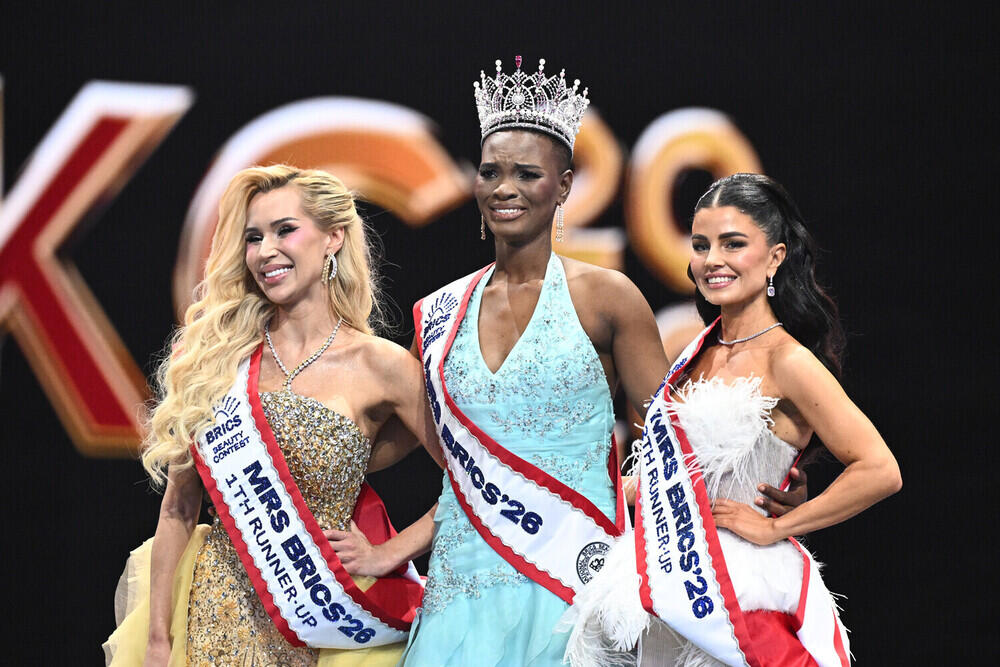First MISS BRICS 2026 International Beauty Pageant Held in Kazan. Images | Maxim Bogodvid/RIA Novosti