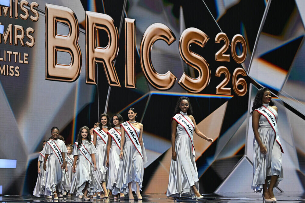 First MISS BRICS 2026 International Beauty Pageant Held in Kazan. Images | Maxim Bogodvid/RIA Novosti