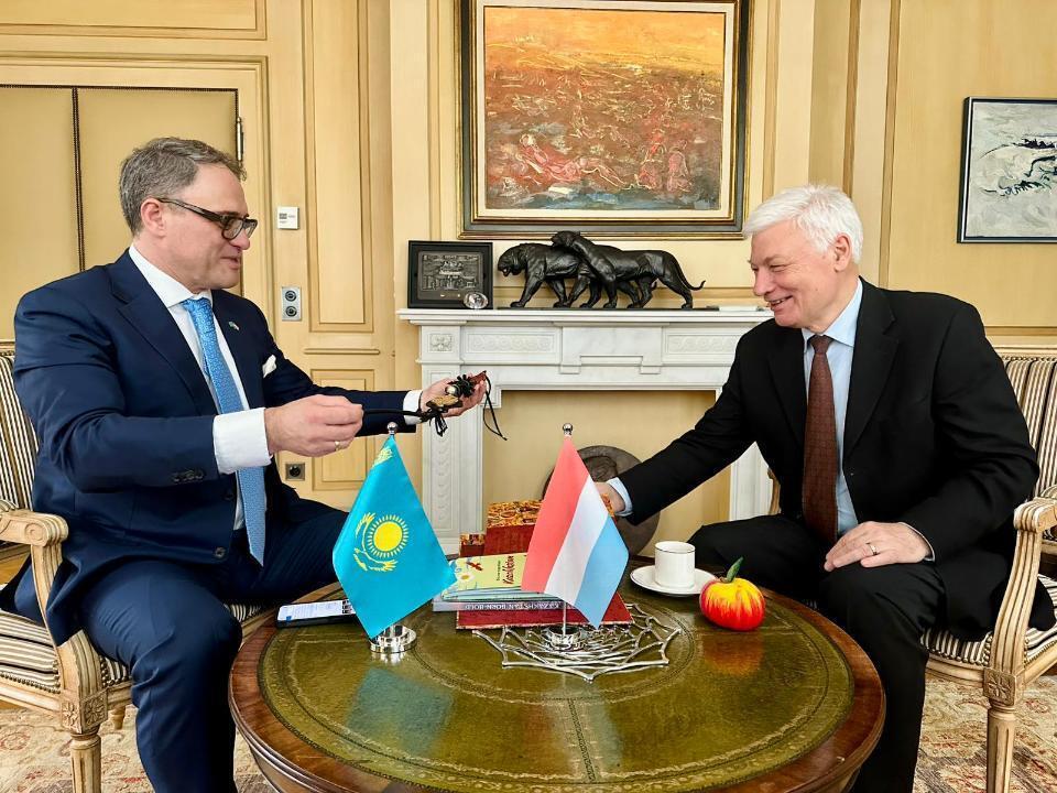 Люксембург парламентінде қазақ-люксембург ынтымақтастығы талқыланды
