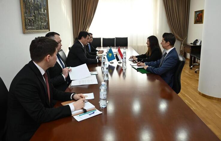Қазақстан СІМ-де Мысыр Елшісімен кездесу өтті