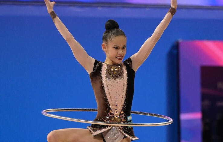Kazakh gymnast wins gold medal at tournament in Greece