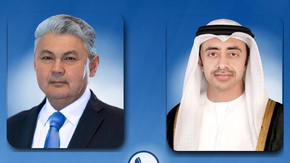 Кошербаев и глава МИД ОАЭ обсудили ситуацию на Ближнем Востоке 