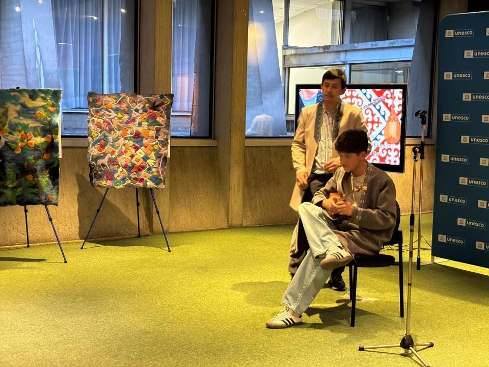 Наурызнама онкүндігі мен Қазақстанның материалдық емес мәдени мұрасы ЮНЕСКО бас пәтерінде таныстырылды