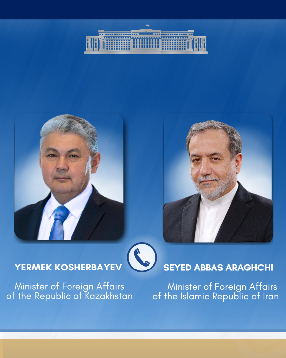 A Telephone Conversation between the Foreign Ministers of Kazakhstan and Iran